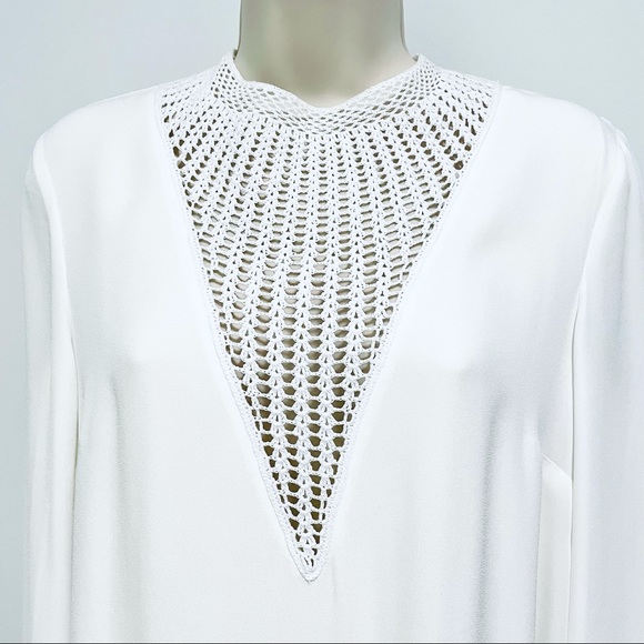 NWOT A.L.C. Long Sleeved Dress Triangle Panel Sz 2 - Picture 4 of 12